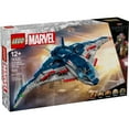 thumbnail image 3 of LEGO Marvel Avengers: Age of Ultron Quinjet - Kids Toy for Boys and Girls, Ages 12+ - Avengers Toy With 5 Marvel Action Figures - Collectible Decor & Playset - Gift Idea for Birthdays - 76325, 3 of 8