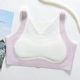 thumbnail image 4 of Girls Seamless Training Bras For Growing Girls Non Padded Sports Breathable Comfort First Bras For Tweens Wear, 4 of 4