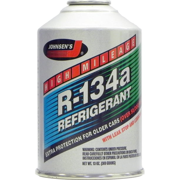 Johnsen's High Mileage R134a with Leak Stop and Lubricants for Older