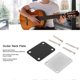 thumbnail image 4 of 2024 Guitar Neck Plate Metal Shim 4 Holes Reinforcement Board Instrument Accessory for Replacement, 4 of 5