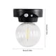 thumbnail image 3 of Aplique de pared de inducción con luz solar cálida - Luces solares para cercas - Luces solares de pared LED - Resistente al agua IP65 para exteriores - Lámparas de pared para exteriores para patio,, 3 of 6