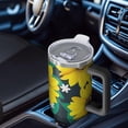 thumbnail image 6 of Sunflower Gift 40oz Tumbler with Handle and Straw, Large Capacity Travel Cup for Hot & Cold Drinks, Double Walled Vacuum Insulated Cup, Floral Lover Birthday Gifts for Mother's Day Women Girls, 6 of 6