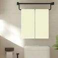 thumbnail image 2 of Unique Bargains 4 Pcs Hand Towels Absorbent Towel Light Yellow/Khaki 13" x 29", 2 of 8