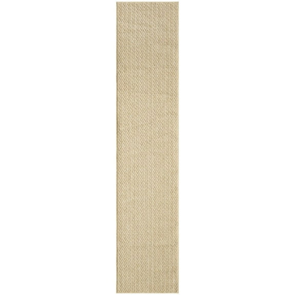 Nourison Home Tulum 2'2" x 8' Taupe Outdoor Rug