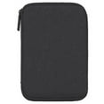 thumbnail image 1 of Tignapoo Medium Black Nylon Watch Strap Organizer Case with Zipper - Durable and Lightweight Storage Solution for Straps Up to 28mm Wide, Perfect for Travel and Home Use, 1 of 6