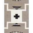thumbnail image 2 of Pasargad Home Tuscany Collection Reversible Wool Mocha Area Rug- 4' 1'' X 5'11'', 2 of 2