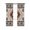 orange, variant on Orange Beige Boho Blackout Curtains, Light Blocking Print Window Curtains, Vintage Ethnic Tribal Southwestern Thermal Insulated Window Drapes for Living Room Kitchen Cafe 2 Panels, 104"W x 52"L