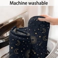 thumbnail image 5 of Dark Blue Sun Moon Star Pattern Bathroom Rugs Mat,Non Slip Microfiber Bathroom Rug,Rubber Backing,Soft Bathroom Mats for Bathroom Floor,Tub and Shower,20x32in(50x80cm), 5 of 5