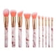 thumbnail image 5 of Fiudx Juego de 10 Brochas de Maquillaje Portátiles, Brochas, Brochas para Sombras de Ojos, 5 of 7