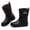 Black, variant on Women's Rain Boots, Waterproof Insulated Rubber Boots, Anti-Slip Mid-Calf Mud Garden Shoes, Black, Size 9