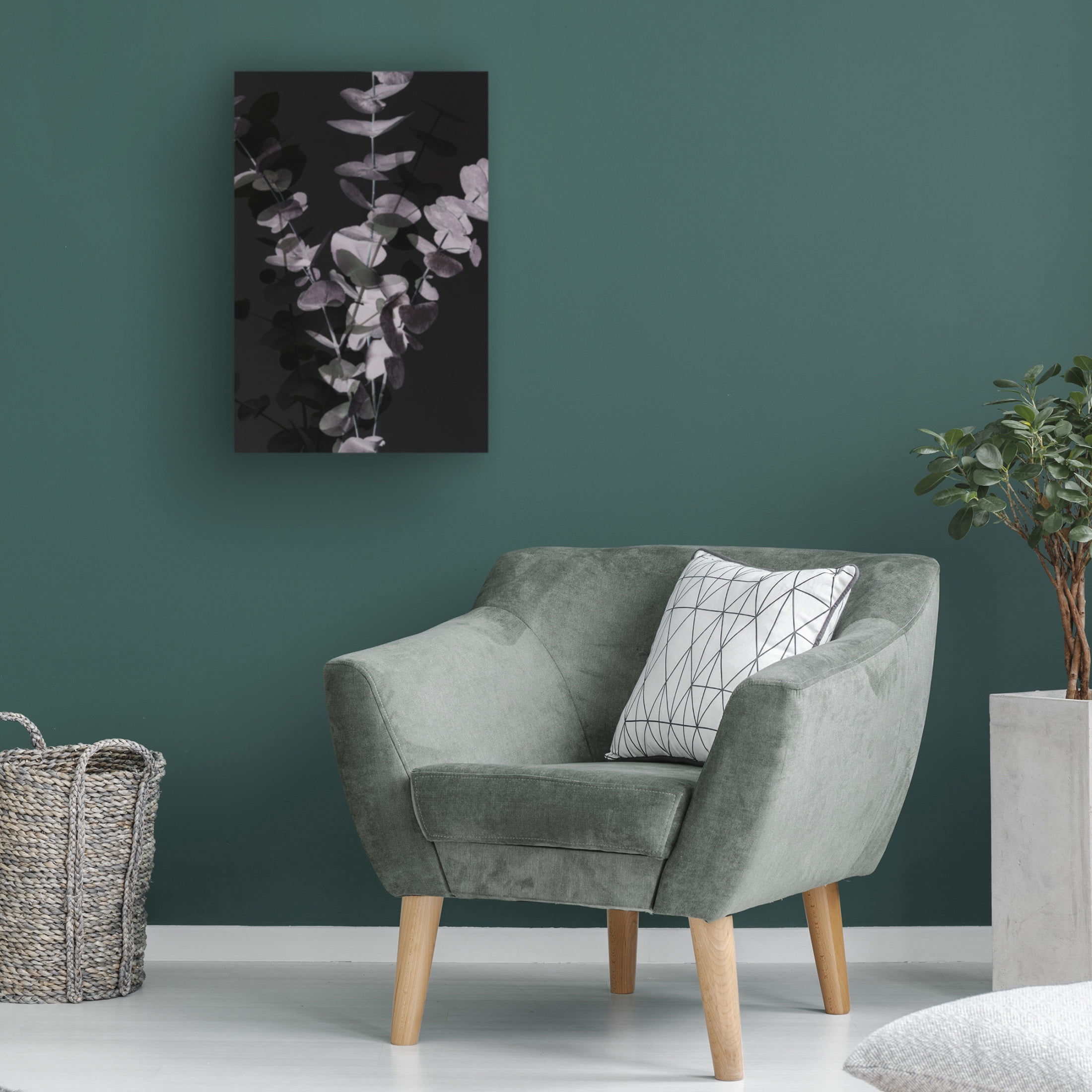Pictufy Studio III 'Eucalyptus Negative 1' Canvas Art - 22 x 32 Inches