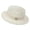 White06, variant on Karymi Sun Hats for Women Hollow Crochet Knit Flat Top Short Brim Straw Fedora Hat with Natural Jute Rope Band Sun Hat, Vintage French Style Beach Hat Kentucky Derby Hats for Women