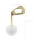 thumbnail image 2 of unbranded Abrebotellas Metálico Forma Golf Simple Para Hogar Y Reuniones, 2 of 6