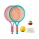 thumbnail image 5 of Juego de tenis de bádminton para niños, raquetas de tenis para niños, juego deportivo, raqueta de bádminton Rosado azul, 5 of 8