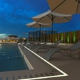 thumbnail image 6 of RIEDHOFF Outdoor Chaise Lounge Chairs Set of 2, Aluminum Patio Chaise Lounge for Outside,S-Shaped Patio Chairs for Pool, Garden, Beach, Backyard (Dark Gray), 6 of 7