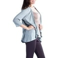 thumbnail image 3 of 24/7 Apparel Women's 3/4-Sleeve Open Shrug, 3 of 3