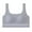 Grey, variant on SHenli Girls Sports Bra Seamless Training Bras U Shape Back Wide Strap Underwear Cotton Training Crop Bras with Removable Bust Pad Teenage Girls Crop Vest for 8-15 Years Beige