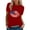 Red, variant on Vedolay Shirts Womens Tshirts Loose Fit Crew Neck Ruffle Sleeve Summer Casual Tops,Pink XXL