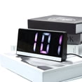 thumbnail image 2 of Luminous Mirror Electronic Clock Digital Alarm Table Silent Desktop Decoration Student Electronic Alarm Clock Large Screen, 2 of 9