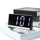thumbnail image 1 of Venta Exclusiva, Reloj electrónico con espejo luminoso, despertador digital, mesa, silencioso, decoración de escritorio, reloj despertador electrónico para estudiantes, pantalla grande Akmoler, 1 of 9
