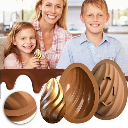 

Easter Silicone Mould For Chocolate 3D Crumbly Chocolate Mould For Easter Dessert Baking home and kitchen
