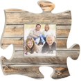 thumbnail image 2 of You Are My Sunshine Wood Look Puzzle Piece Interlocking Wall Plaque and Photo Frame Set of 2, 2 of 2