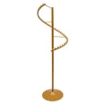 thumbnail image 4 of Shangmakel Spiral Rotating Garment Rack Floor-Standing Display Clothes Shelf Adj Gold, 4 of 9
