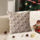 thumbnail image 5 of Funda de almohada navideña de 45 x 45 cm. Ideal para decoración navideña o de invierno. Ideal para sofás., 5 of 5