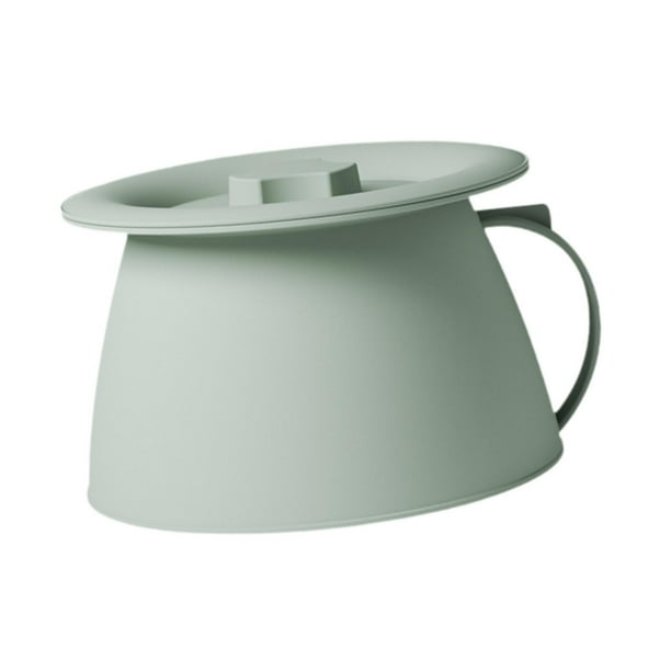 Práctico escupidera para dormitorio, cómoda para mesita de noche, cubo para urinario, orinal para dormitorio interior, hombres, mujeres, adultos y niñ D