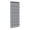 A002- Gray, variant on Hanging Shoe Organizer, Over The Door Storage Organizer, 40-Pocket Gray Non-Woven Hanging Shoe Rack for Closet Door, 76X26 Inch Behind The Door Shoe Rack, Diamond Shaped Mesh