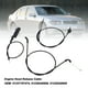 thumbnail image 4 of 51237197474, OEM estándar sin costuras sin costuras Costuras Cable de Liberación de Capucha de Motor de Alto Rendimiento 3PCS PVC de Acero PVC PARA 7 Serie E65 E66 740i 750i 760li, 4 of 7