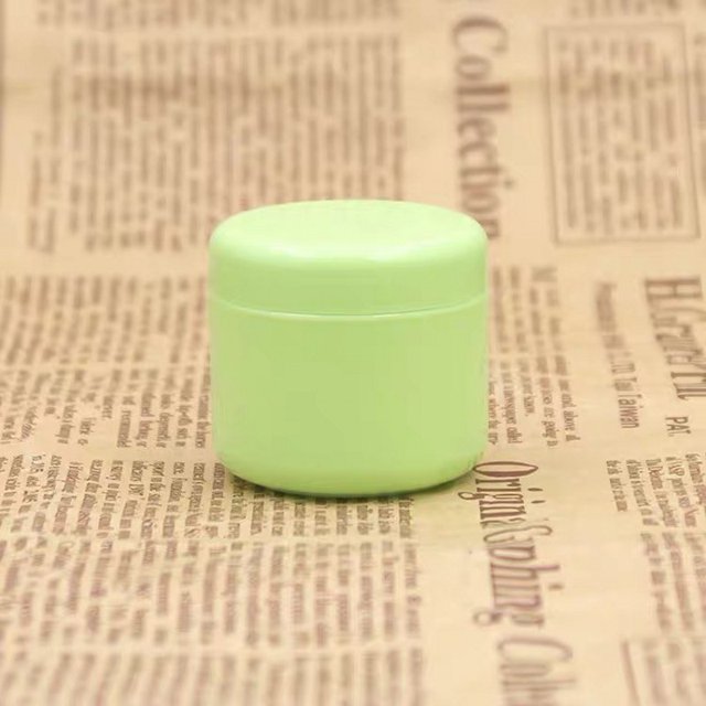 10/20/30g Viaje Vacío Sellado Reutilizable Pequeña Caja De Embalaje Redondo Crema Facial Frasco Cosmético Botella De Plástico Colorido Maquillaje huangjie unisex