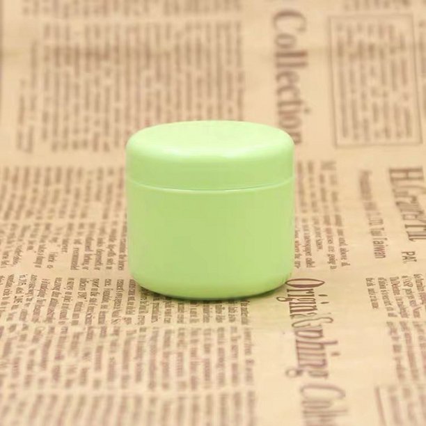 10/20/30g Viaje Vacío Sellado Reutilizable Pequeña Caja De Embalaje Redondo Crema Facial Frasco Cosmético Botella De Plástico Colorido Maquillaje