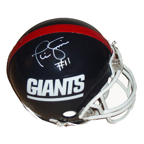 Steiner Sports Decorative Phil Simms Giants Throwback Replica Mini Helmet 