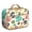 Beige-4, variant on Bohemian Thermal Lunch Box, Small Insulated Lunch Bag with Elephant Print, Leakproof Interior & Spacious Capacity for Work/School/Travel