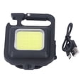 thumbnail image 2 of Linternas pequeñas COB Destacan 3 modos de iluminación Luz de llavero COB Luz de emergencia portátil con carga USB y parte posterior magnética, 2 of 14