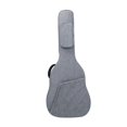 thumbnail image 1 of Padded Soft Case Guitar Dust Cover Bag for Acoustic Guitars Electric Guitars Gray, 1 of 8