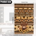 thumbnail image 7 of Xoenoiee Highland Cattle Aztec Tribe Geometric Print Headrest Covers for Recliner Chair, Sofa Slipcover Sofa Headrest Protective Cover Chair Head Cover Furniture Protectors, 1 Pack, 7 of 7