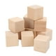 thumbnail image 2 of Cubos De Madera Pequeños, Bloques De Madera Sin Terminar, Superficie Lisa Interesante Para Manualidades Para Decoración Del Hogar Cergrey Natural Wood Blocks, 2 of 8