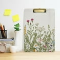 thumbnail image 6 of Coolnut Wildflowers Clipboard A4 Standard Size Decorative Clipboard with Low Profile Metal Clip for Students Men Women Classroom and Office Gifts, 6 of 7