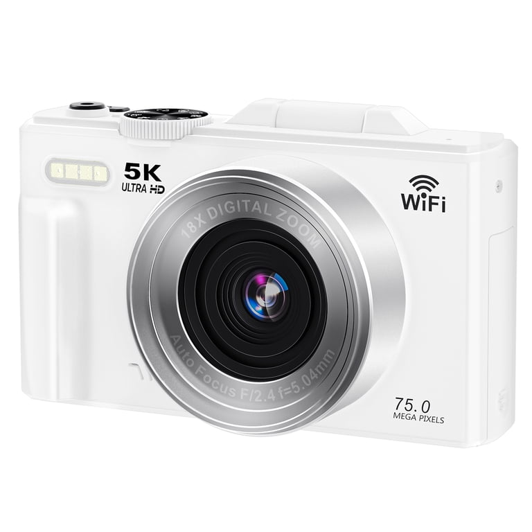 MARVUE Compact 4K 64MP Handheld Vlogging Digital Camera for