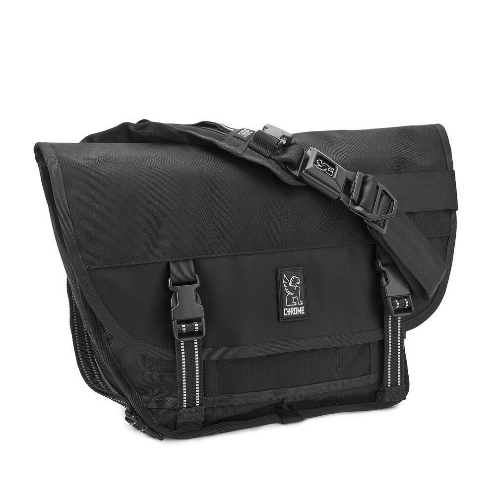 Chrome Industries Buran III 17 Laptop Sling Messenger Bag Black