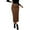 Brown, variant on Faux Leather Skirt for Womens Women Ruched PU Bodycon Long Skirt Slit Back Cocktail Pencil Skirts
