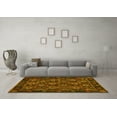 thumbnail image 3 of Ahgly Company Machine Washable Indoor Rectangle Persian Yellow Traditional Area Rugs, 8' x 10', 3 of 4