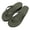 Army Green, variant on Womens Summer Sandals Casual Beach Slippers Candy Color Flat with Sole for Outdoor Indoor Wear Flip Flops for Women Light Green,5.5