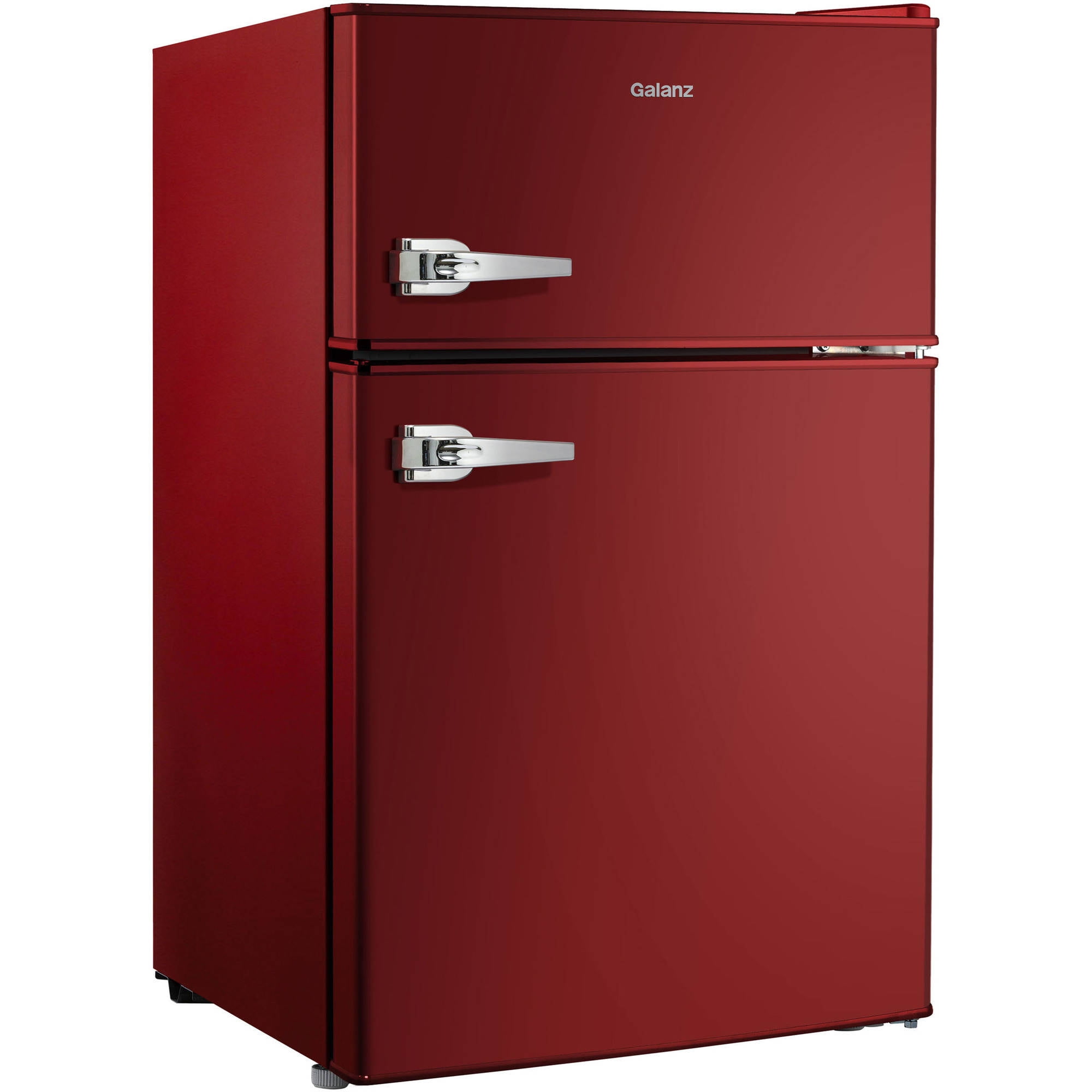 Galanz 3.1 cu ft Double Door Cabinet w/ Retro Door Handle ...