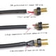 thumbnail image 5 of Cable XLR de 3 pines, cable de altavoz balanceado macho a hembra, paquete de 2, 5 of 6