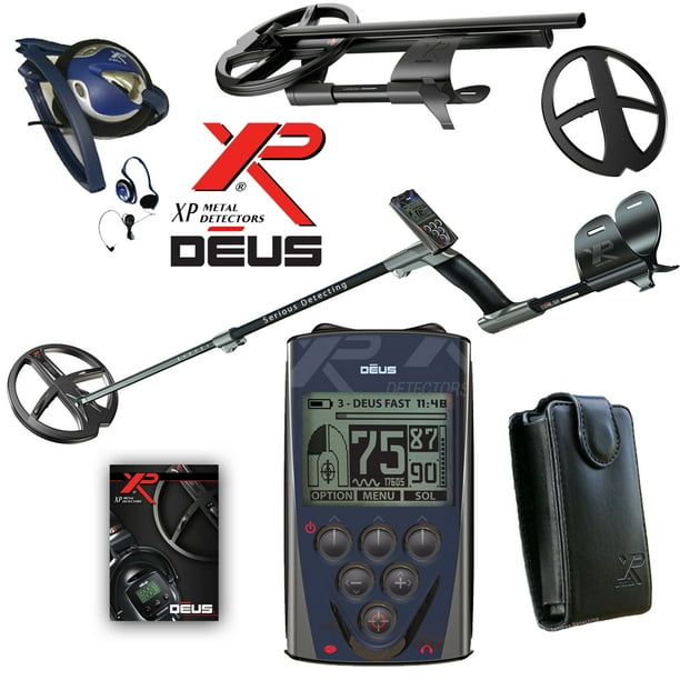 XP Deus Metal Detector with FX02 Wired Backphone including a Remote
