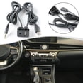 thumbnail image 3 of AUX USB Port Panel USB Extension Cable Adapter Car Dash Flush Mount 150CM, 3 of 8