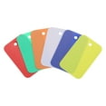 thumbnail image 1 of Etiquetas de plástico en blanco impermeables Uxcell con agujero para identificación, 2.5x4cm/0.98x1.57" Paquete de 150, Multicolor, 1 of 6
